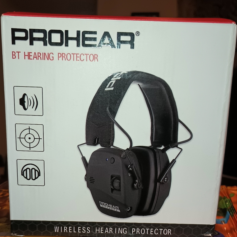 Pro hear blue tooth protective ear muffs